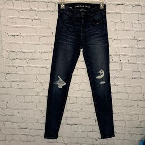 AE Next Level Stretch high rise jeans. Size 2